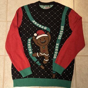 Ugly Sweater Gingerbread Man XL